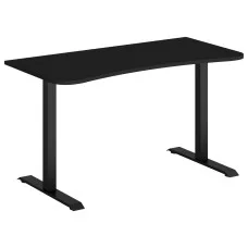 Computer desk Game 138 cm, Black